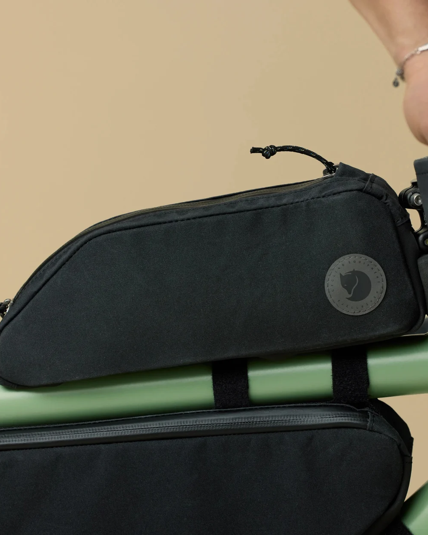 Fjallraven Hoja Top Tube Bag | Black