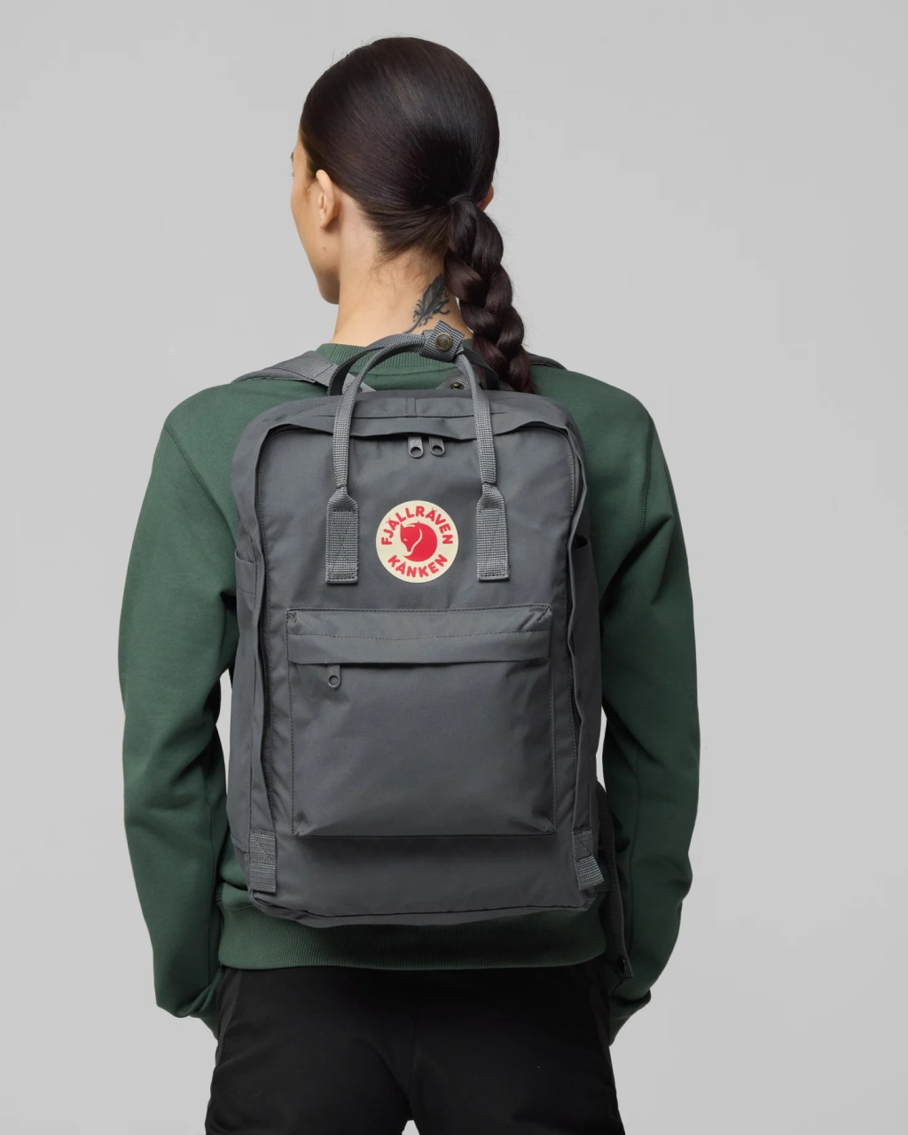 Fjallraven Kanken Laptop 17 Inch | Super Grey