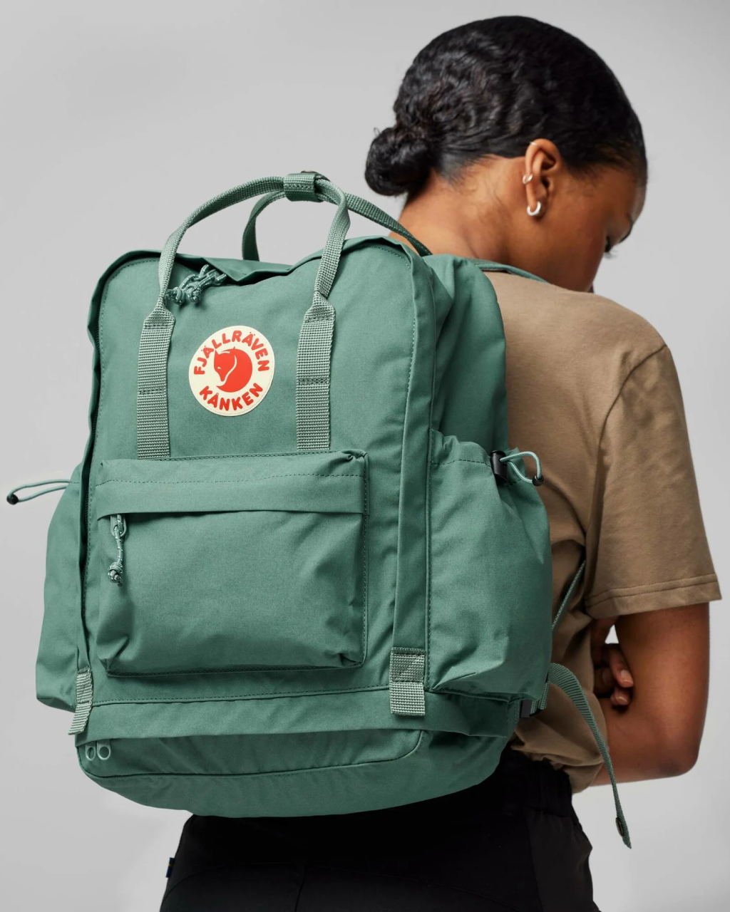 Fjallraven Kanken Outlong | Frost Green