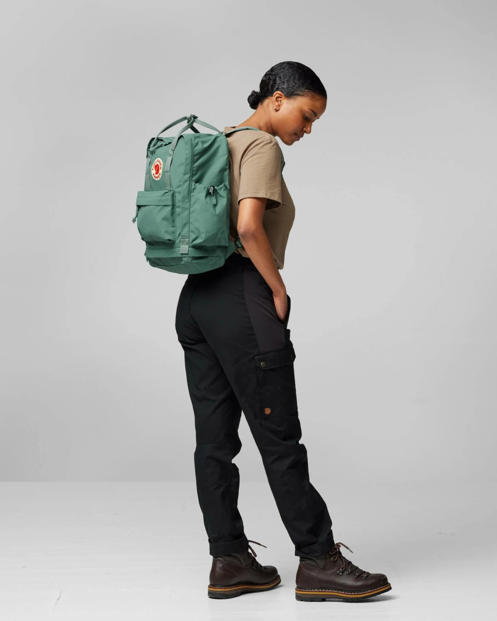 Fjallraven Kanken Outlong | Frost Green