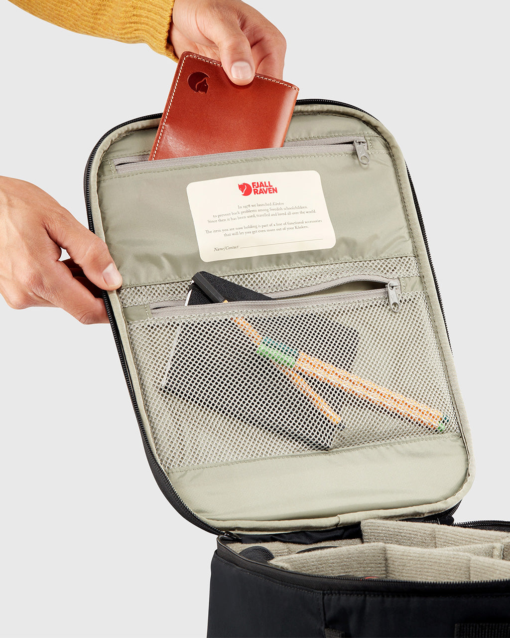 Fjallraven Kanken Photo Insert | Black