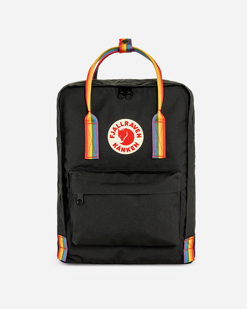 Fjallraven Kanken Rainbow Backpack | Black