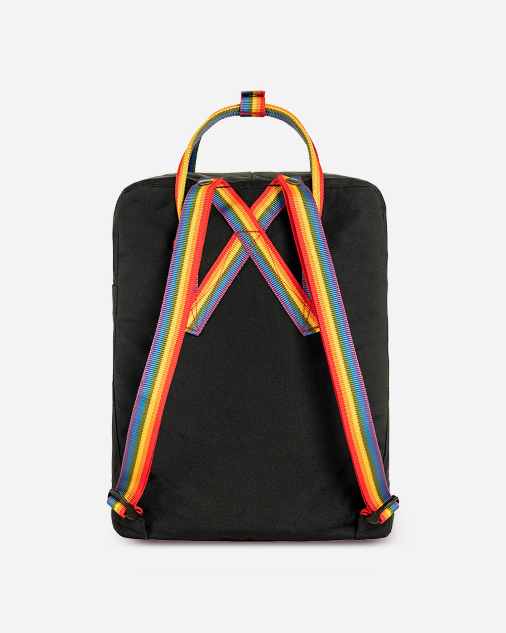 Fjallraven Kanken Rainbow Backpack | Black