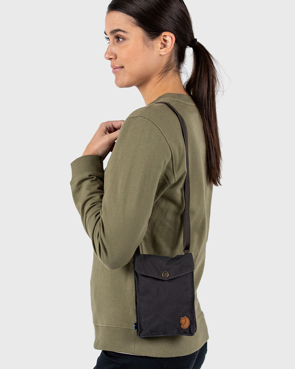 Fjallraven Pocket Shoulder Bag | Black