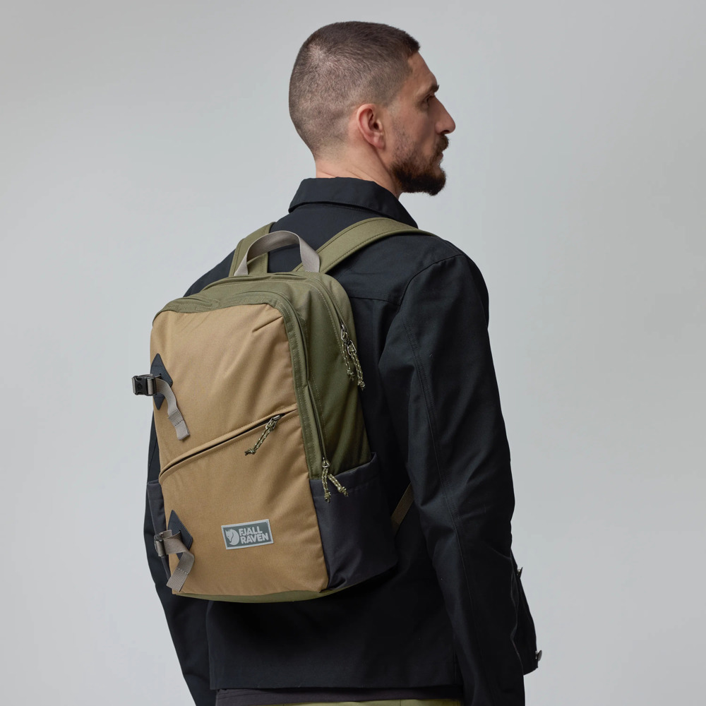 Fjallraven Vardag Backpack 17 | Green - Clay