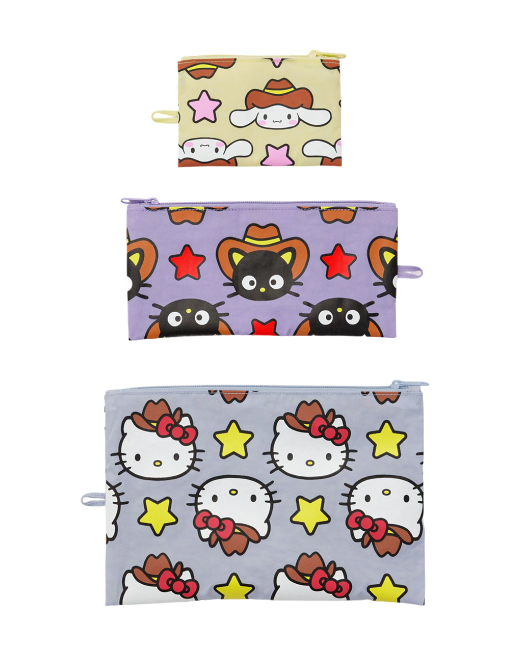 Flat Pouch Set | Hello Kitty & Friends Western