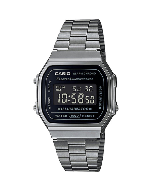 G-Shock A168WGG-1BVT Vintage Watch | Gray