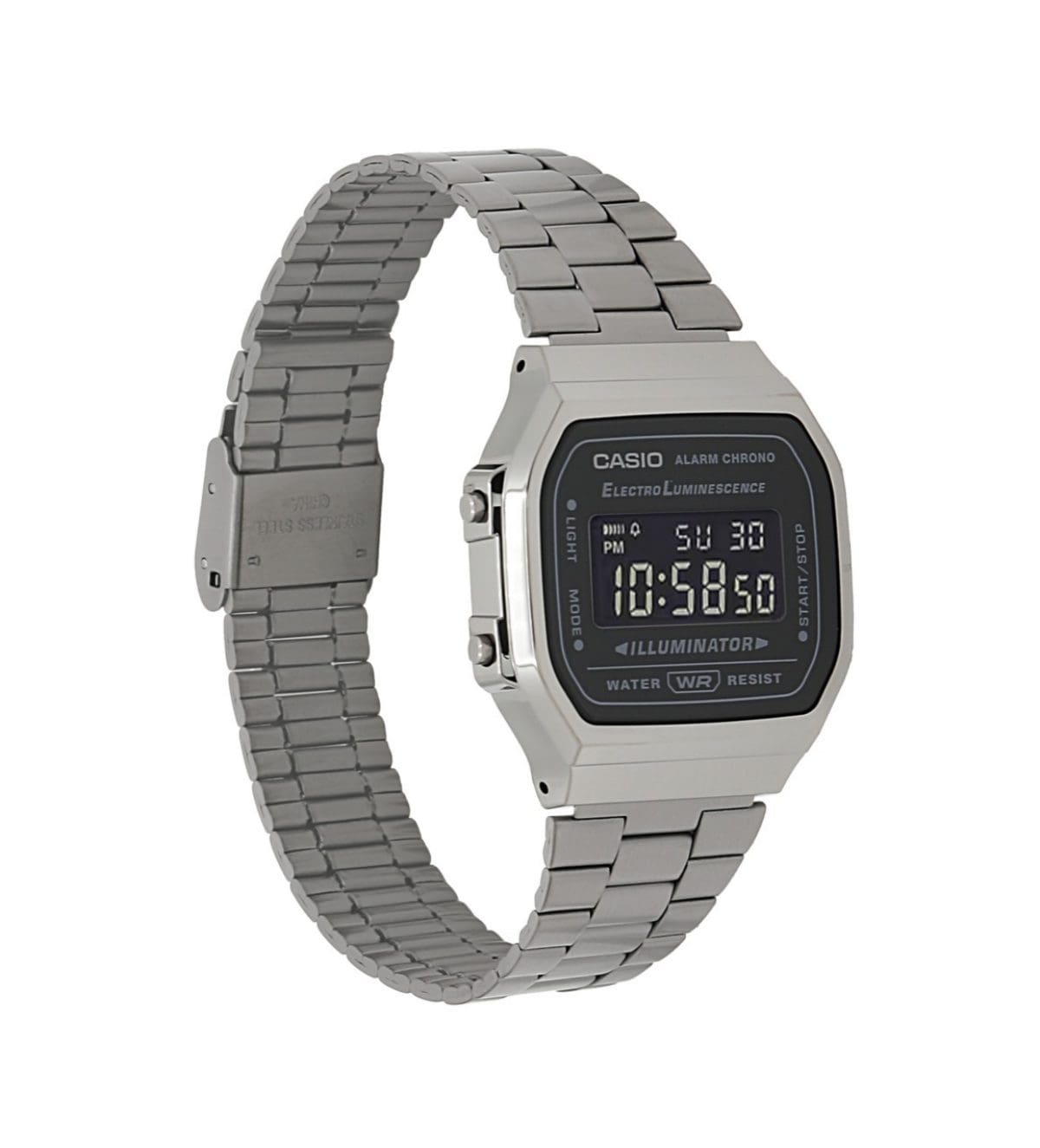 G-Shock A168WGG-1BVT Vintage Watch | Gray