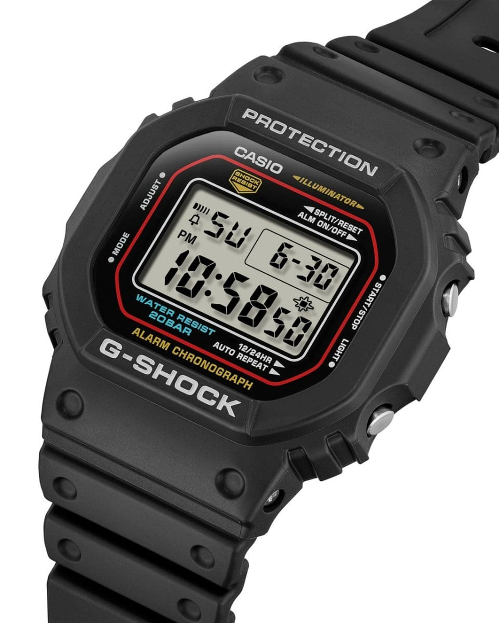 G-Shock DW5600RL-1 Digital 5600 Series Quartz Watch | Black