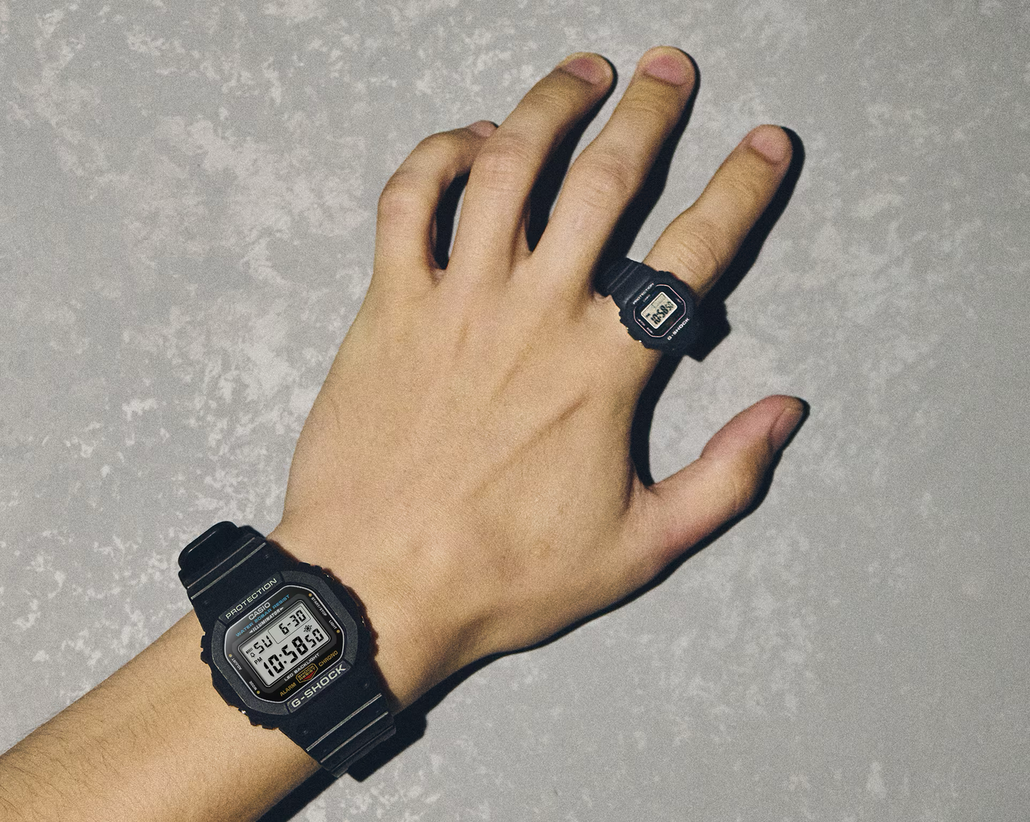 G-Shock DWN-5600-1 Ring Watch | Black