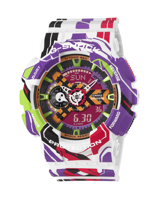 G-Shock Evangelion Watch GA110EVA307A | Multicolor