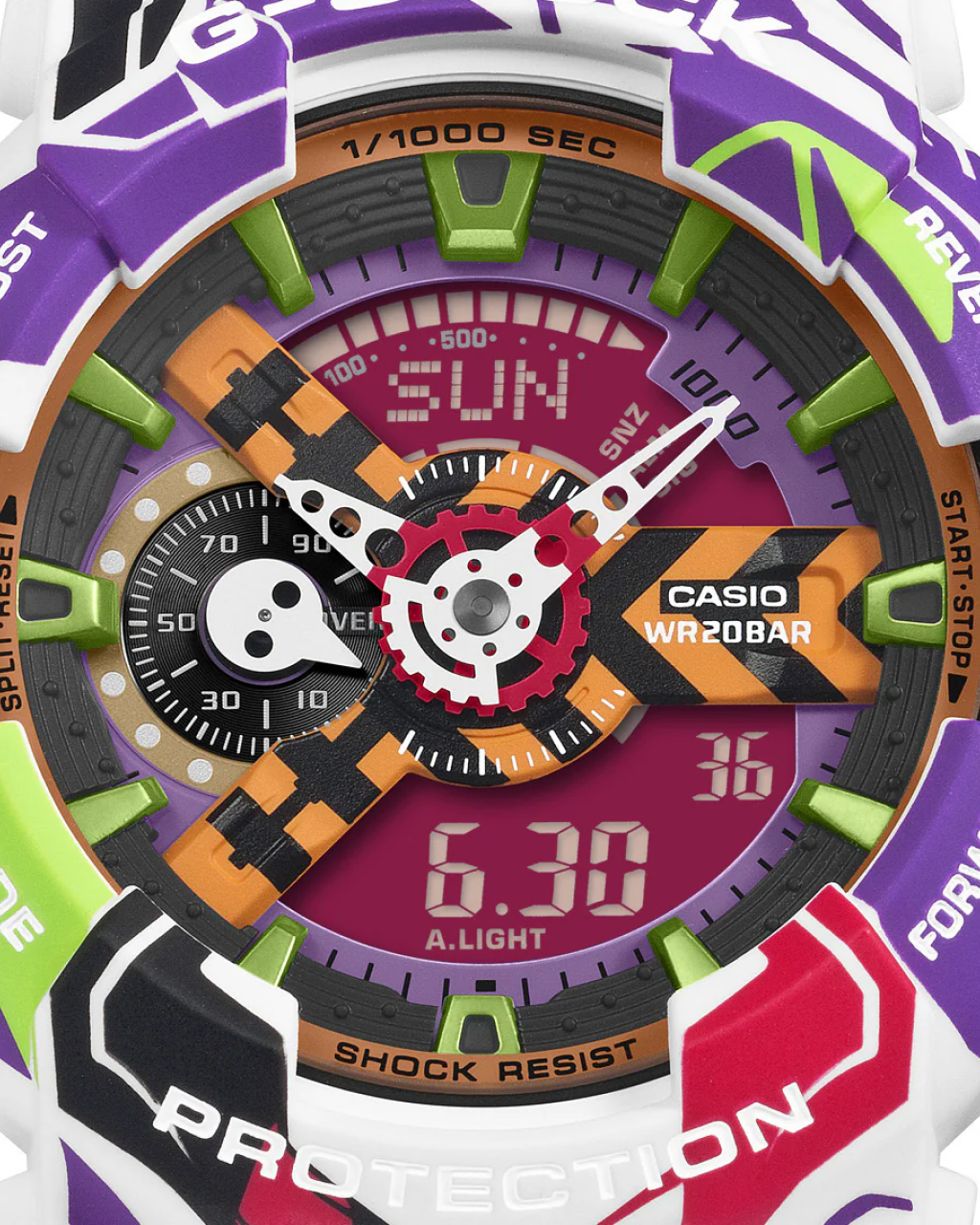 G-Shock Evangelion Watch GA110EVA307A | Multicolor