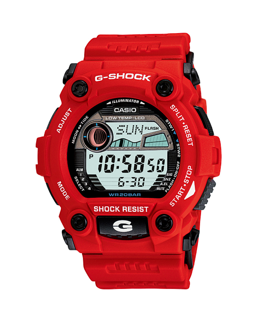 G-Shock G7900A-4 Digital Watch | Red