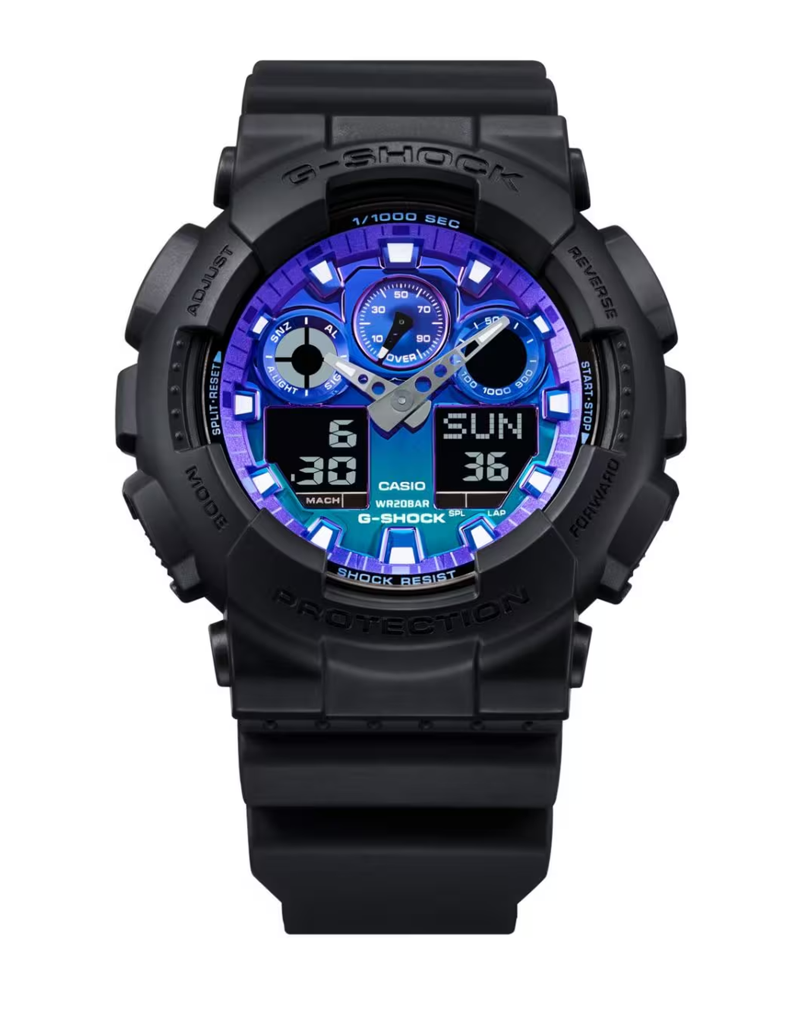 G-Shock GA100FL-1A | Black