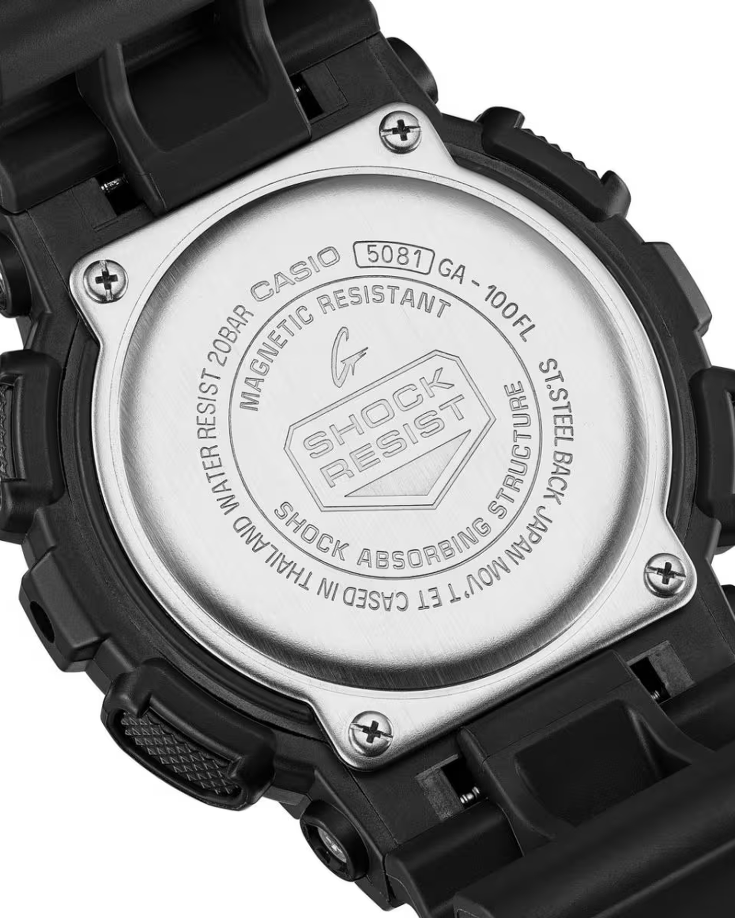 G-Shock GA100FL-1A | Black