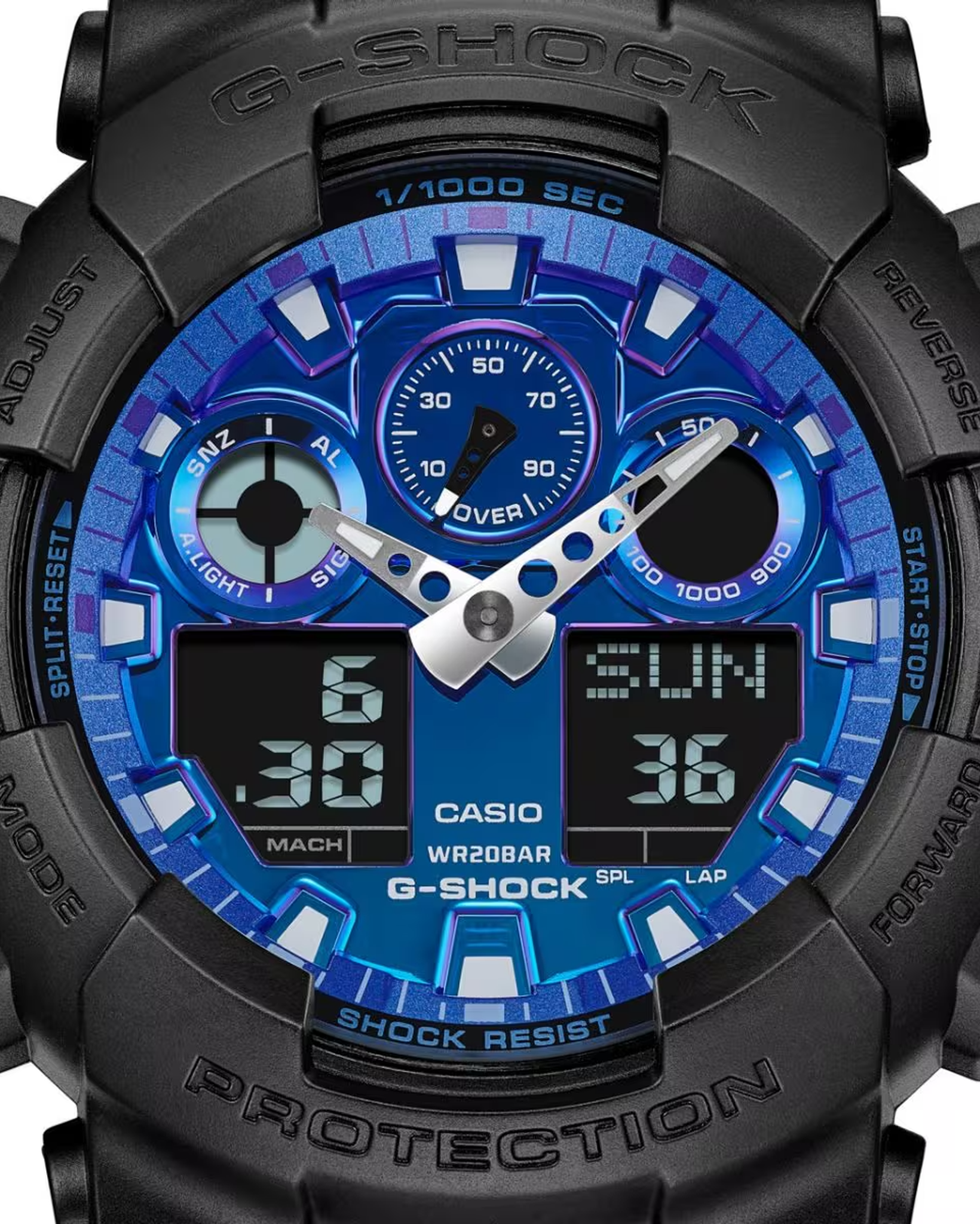 G-Shock GA100FL-1A | Black