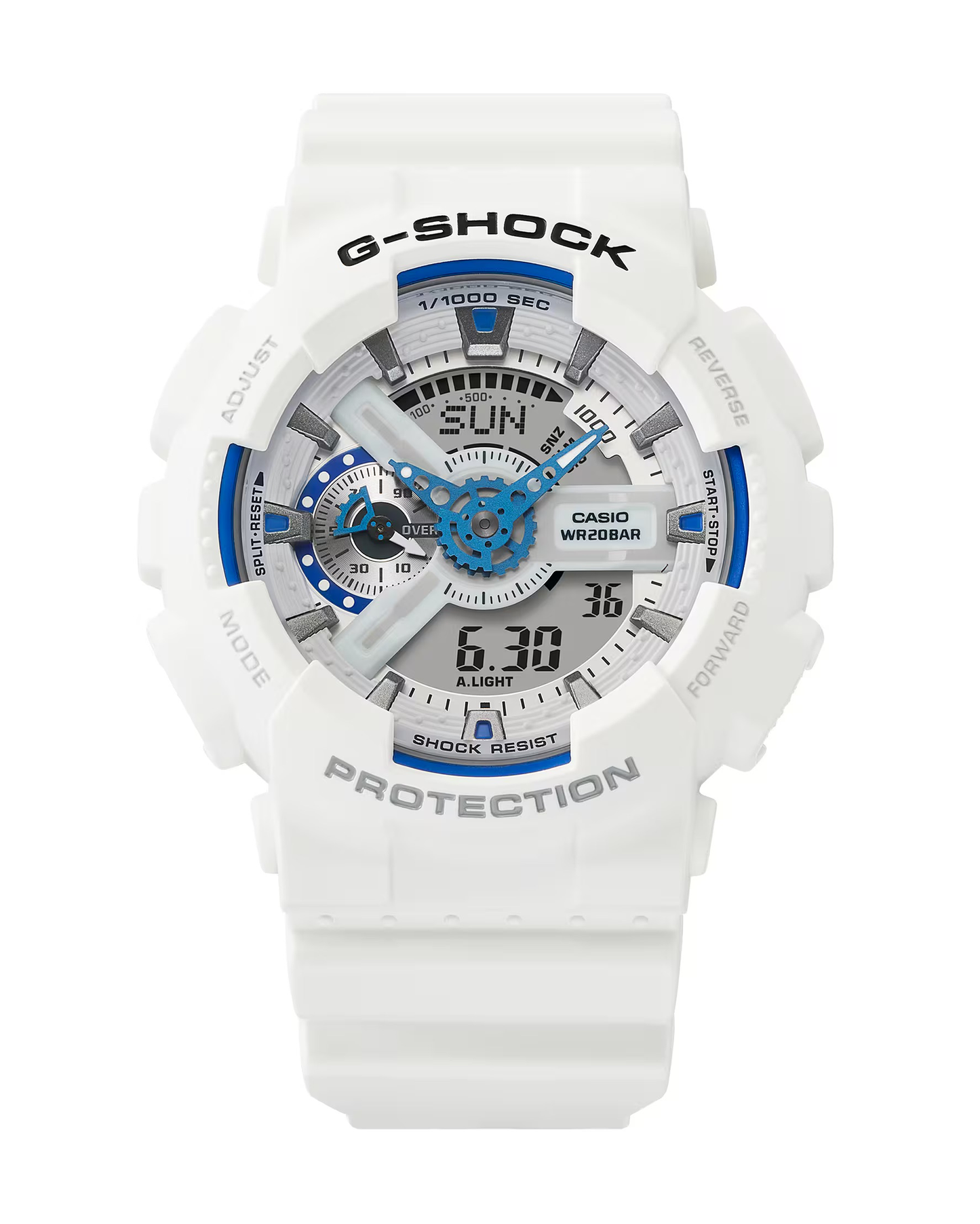 G-Shock GA110HDS-7A | White | Front View