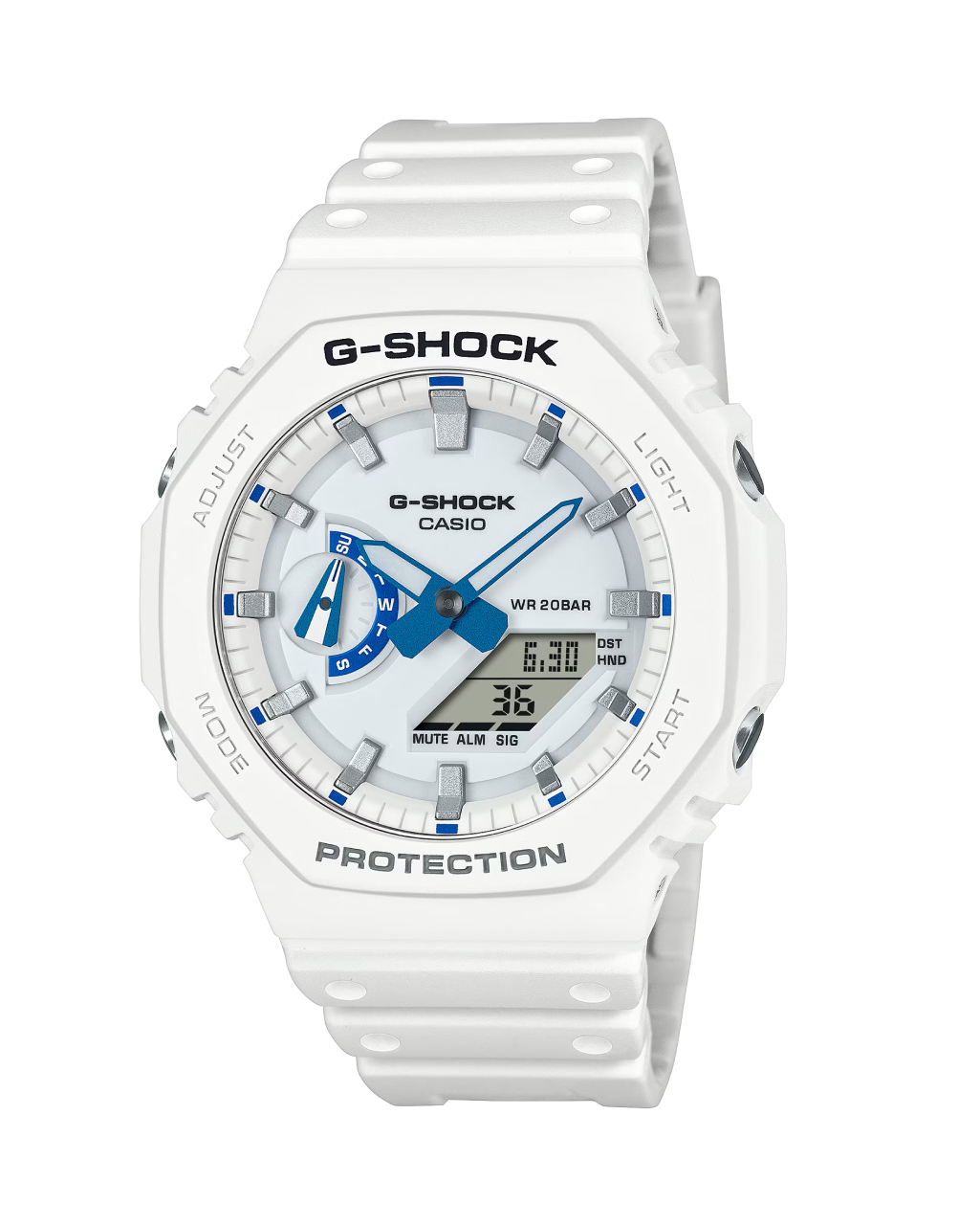 G-Shock GA2100HDS-7A | White