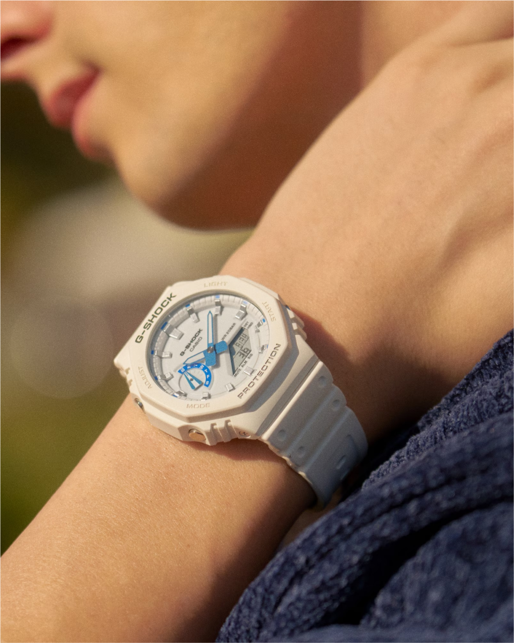 G-Shock GA2100HDS-7A | White