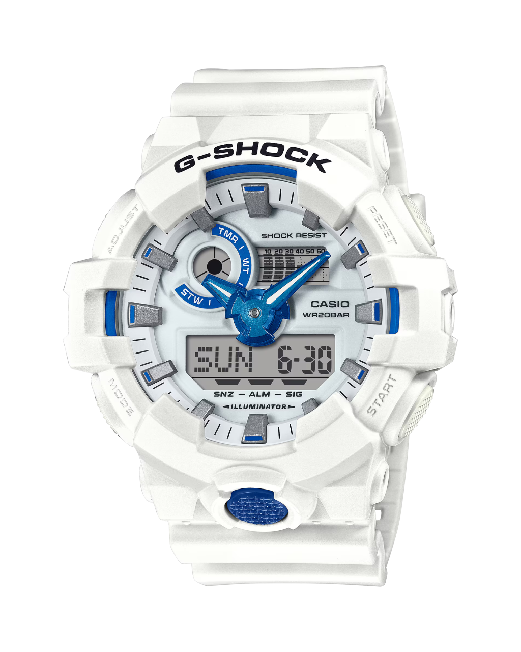 G-Shock GA700HDS-7A | White