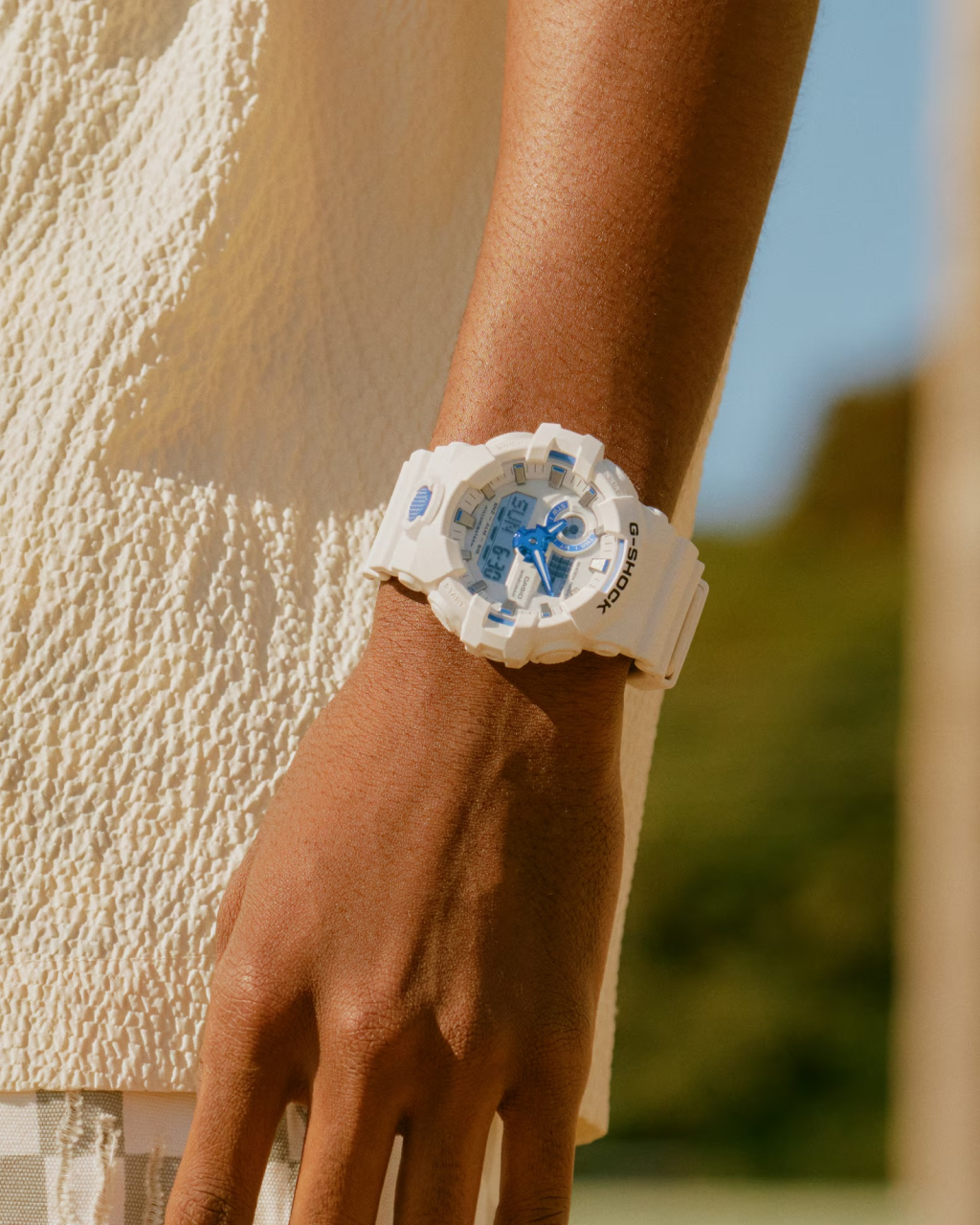 G-Shock GA700HDS-7A | White