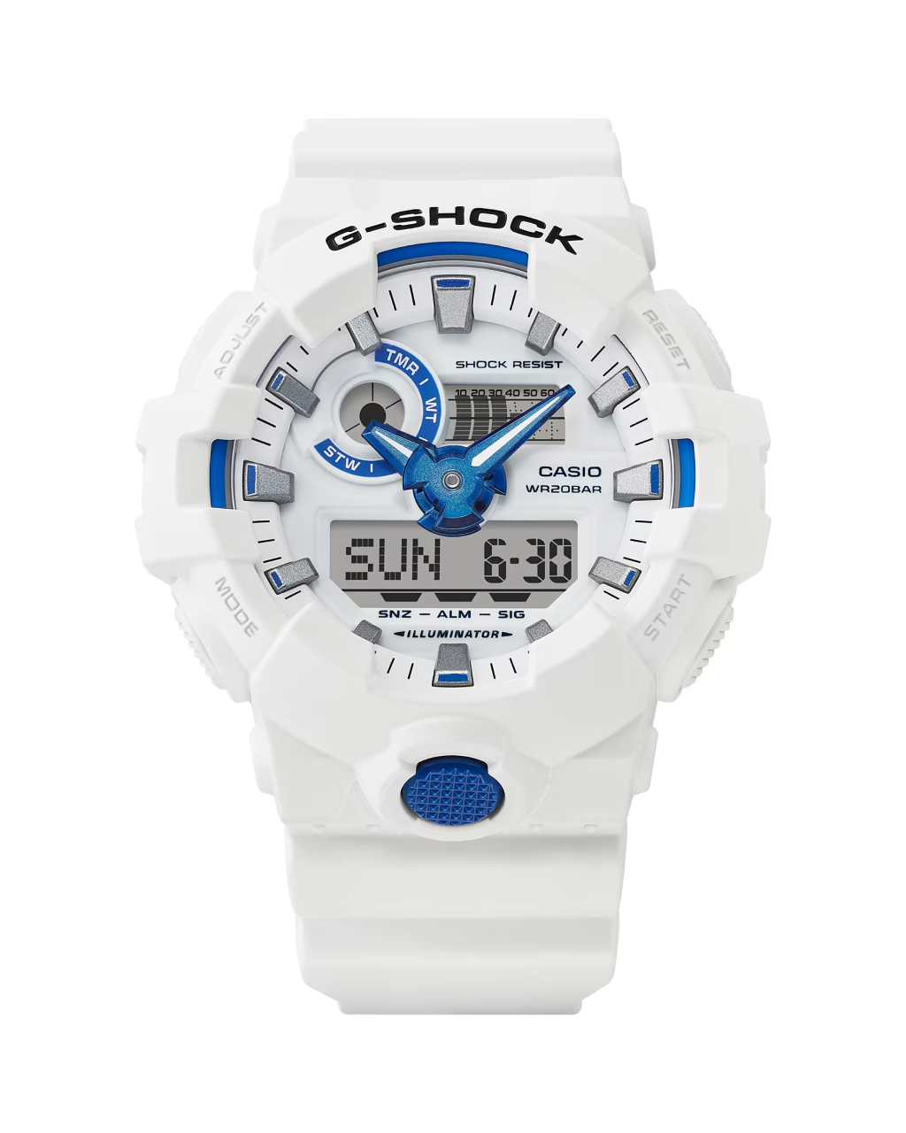 G-Shock GA700HDS-7A | White