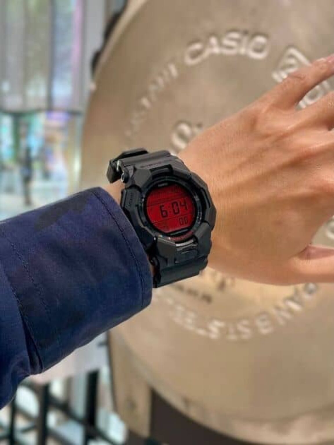G-Shock GD010BBR-1 | Black Red