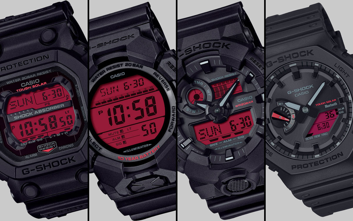 G-Shock GD010BBR-1-Black-Red-3