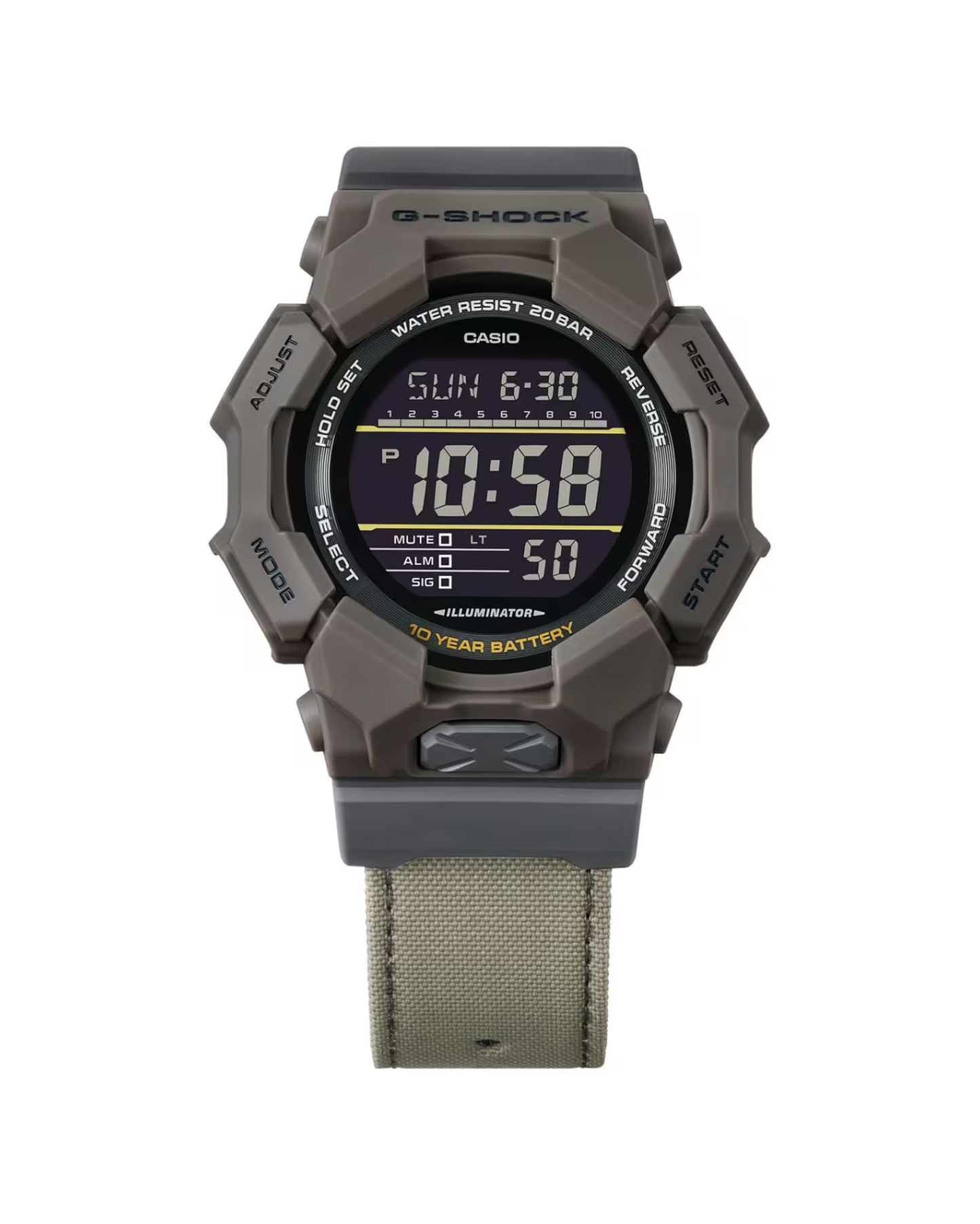 G-Shock GD010CE-5 Digital Watch | Gray