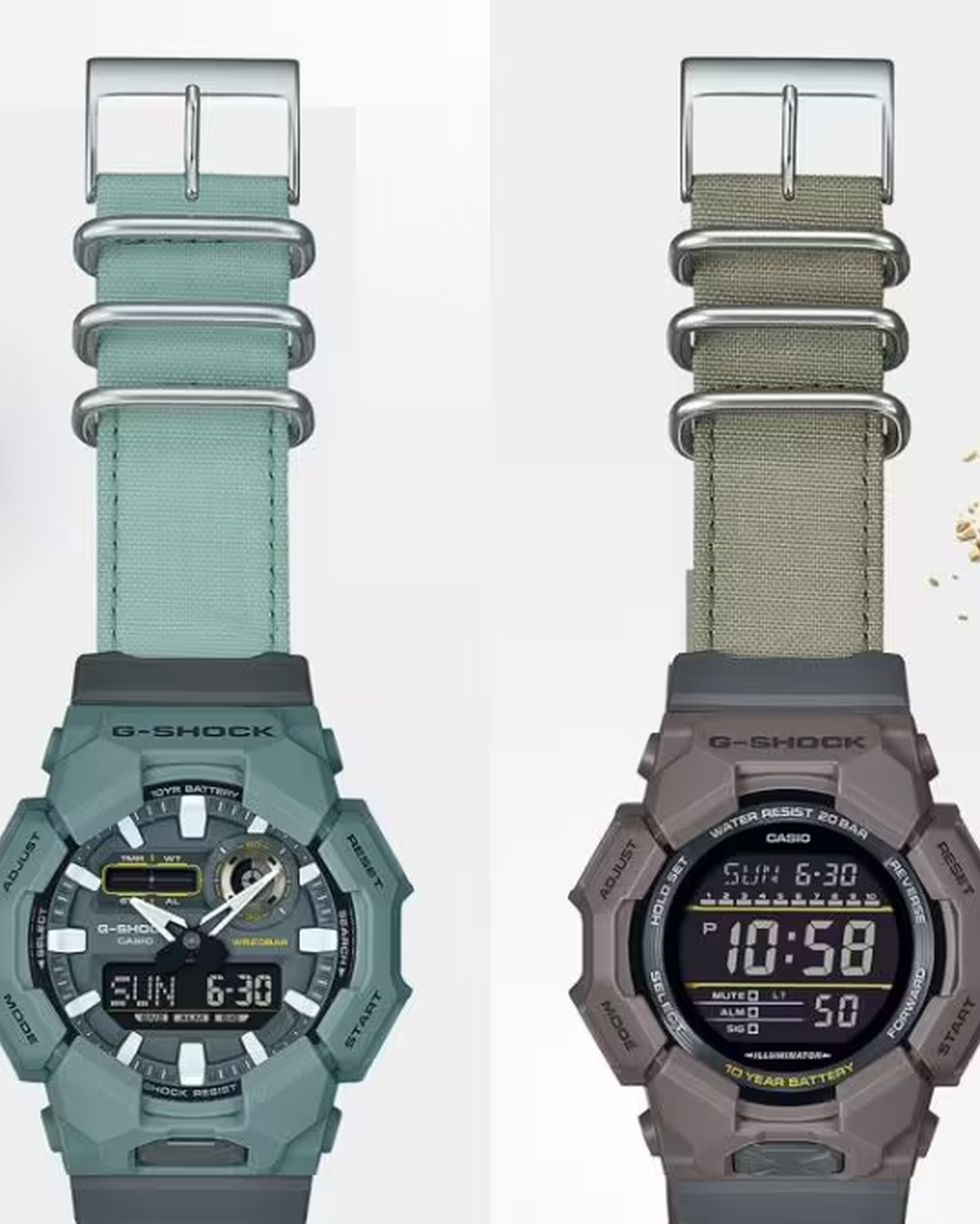 G-Shock GD010CE-5 Digital Watch | Gray