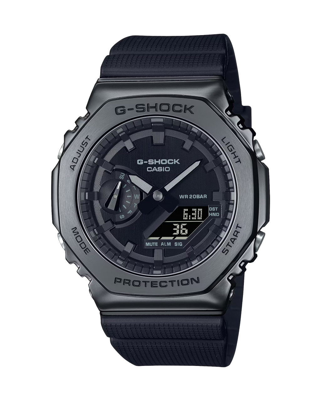 G-Shock GM2100BB-1A Analog-Digital Watch | Black