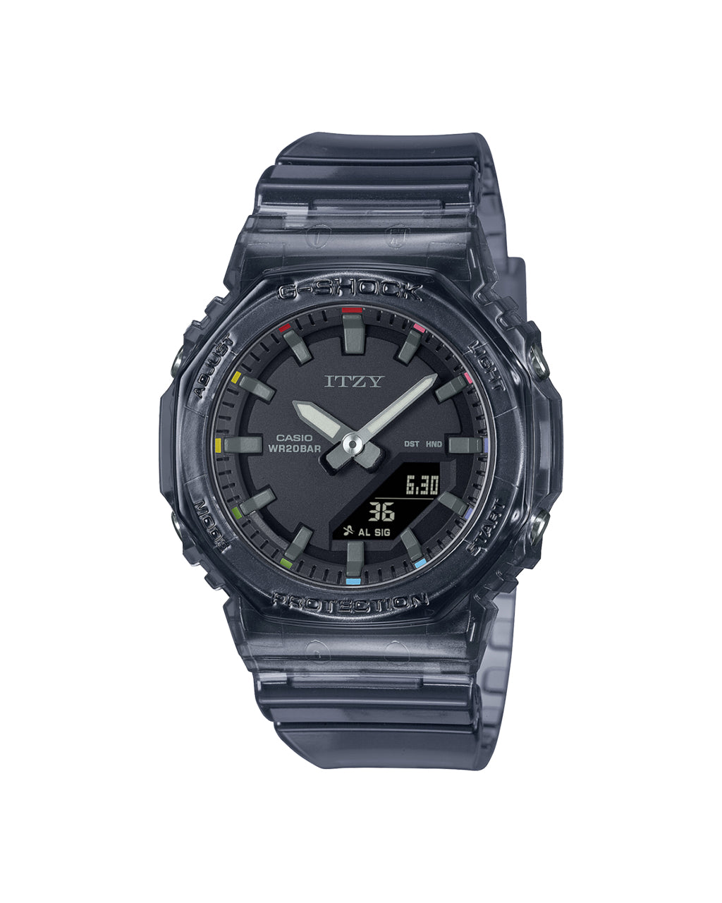 G-Shock GMAP2100ZY1A ITZY Collaboration Women's Watch | Translucent Black