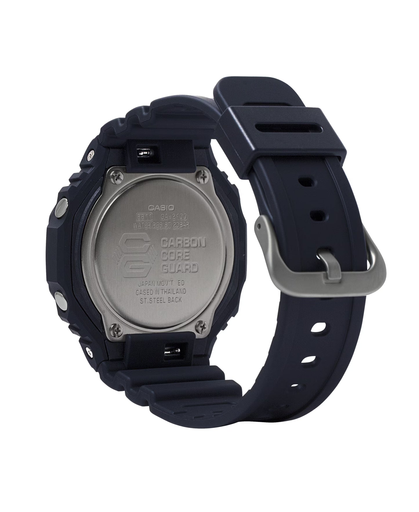 G-Shock GA-2100-1A1 Analog Digital Watch - All Black
