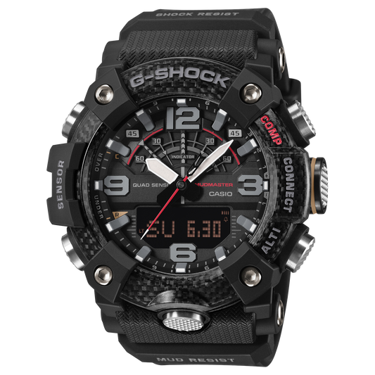 G-Shock GGB100X-1A MUDMASTER watch, front view