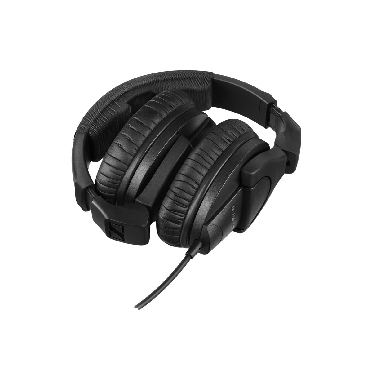 Sennheiser HD 280 PRO black headphones folded for storage