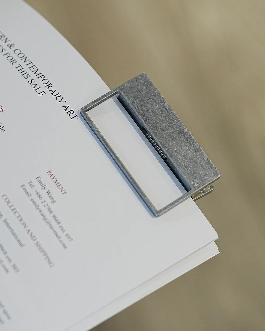 HMM Aluminum Clip - Set of Two | Raw