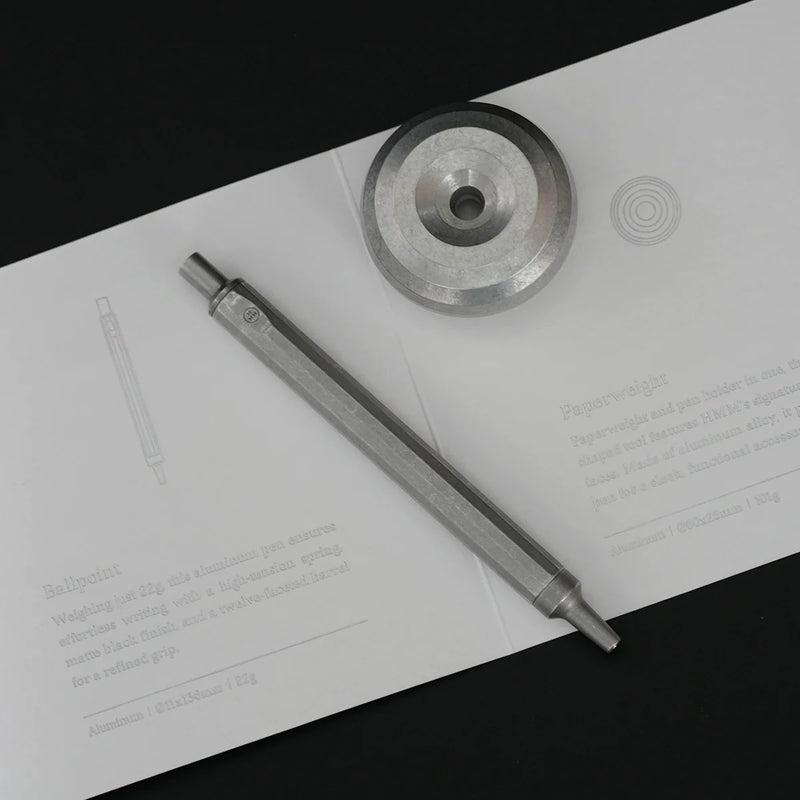 HMM Gift Pack - Metal Writing Set | Silver