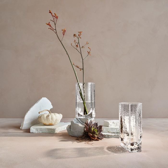 Holmegaard Forma Vase, Clear, H: 7.9