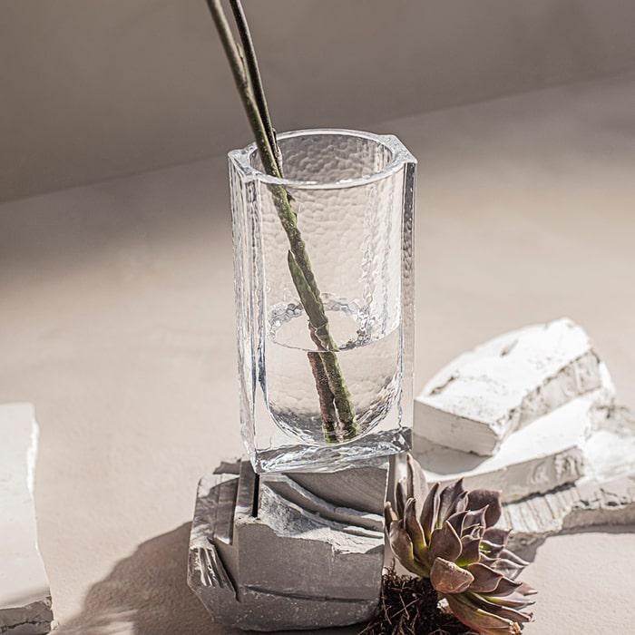 Holmegaard Forma Vase, Clear, H: 7.9