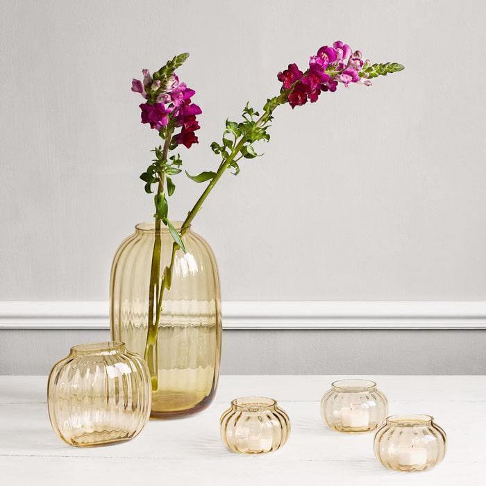 Holmegaard Primula Vase, H: 10"