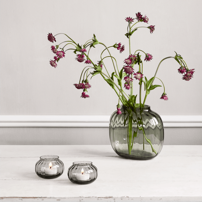 Holmegaard Primula Oval Vase, H: 6.9"