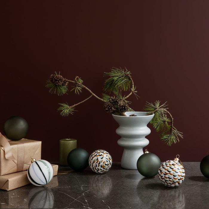 Holmegaard Souvenir Bauble, H: 3.1"