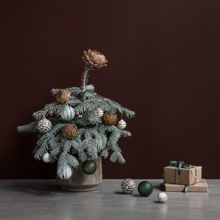 Holmegaard Souvenir Bauble, H: 3.1"