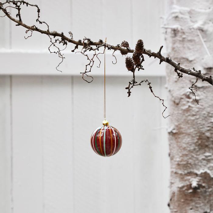 Holmegaard Souvenir Bauble, H: 3.1"