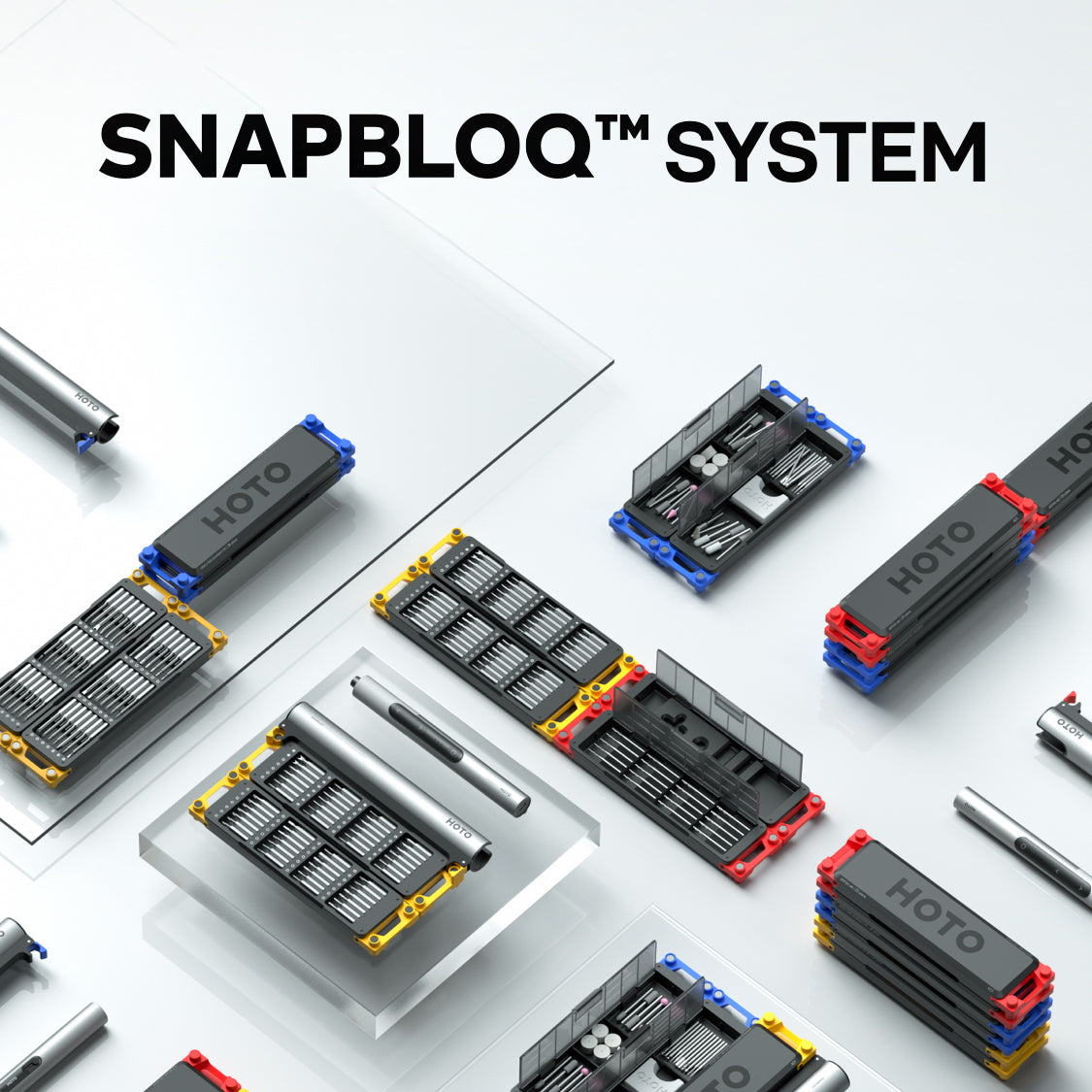 SNAPBLOQ™ S-A01 Electric Precision Screwdriver Master Set