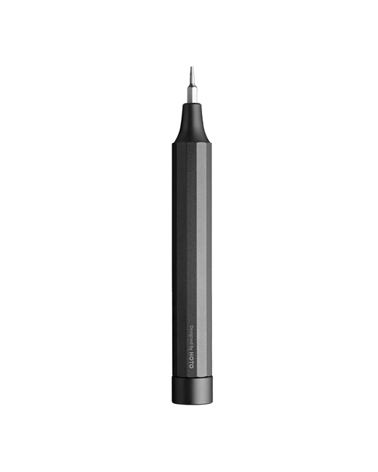 HOTO Precision Manual Screwdriver Pen | Charcoal Black