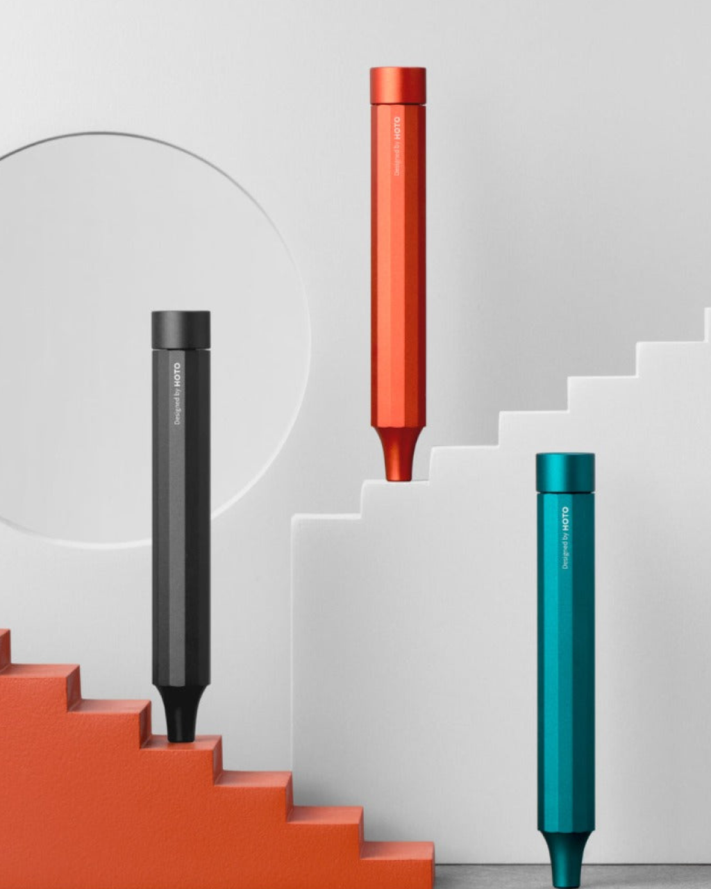 HOTO Precision Manual Screwdriver Pen | Charcoal Black