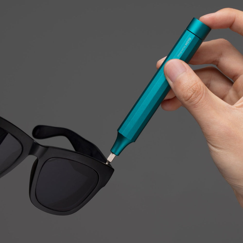 HOTO Precision Manual Screwdriver Pen | Azure Blue