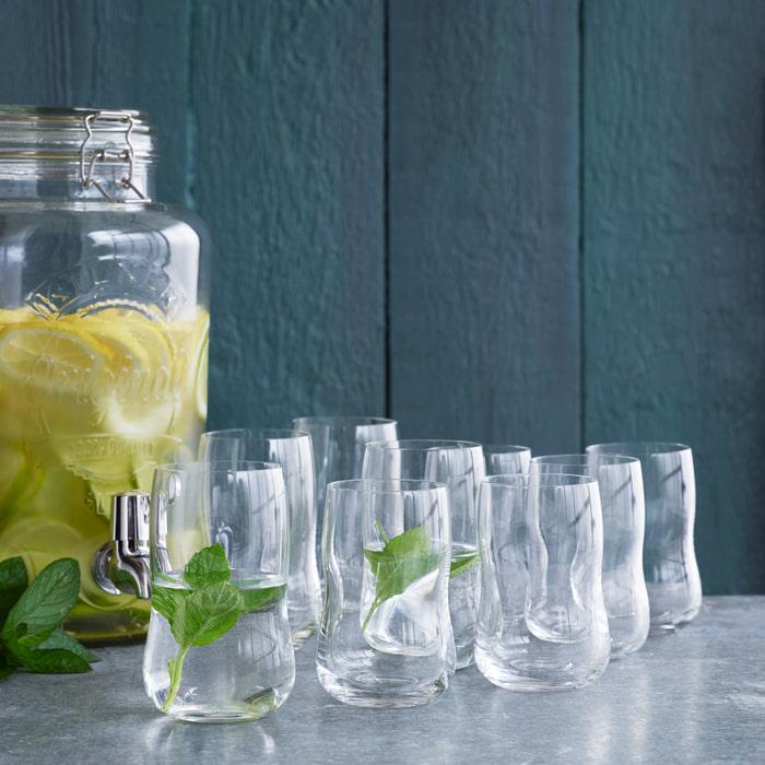 Holmegaard Future Tumbler, Clear, 8.5 Oz, 6 Pcs.