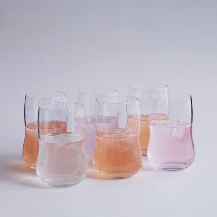 Holmegaard Future Tumbler, Clear, 8.5 Oz, 6 Pcs.